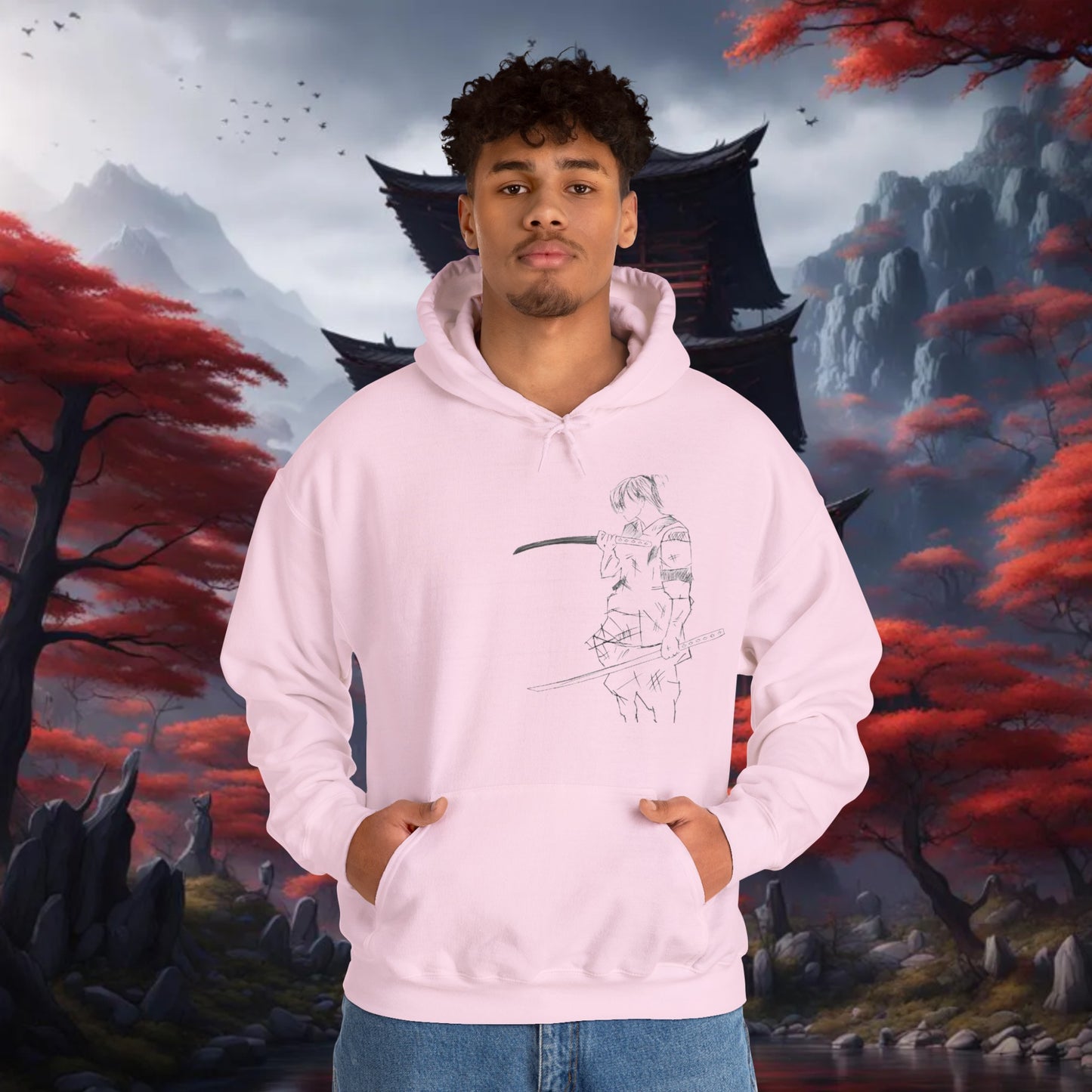 Lone Samurai - Unisex Hoodie