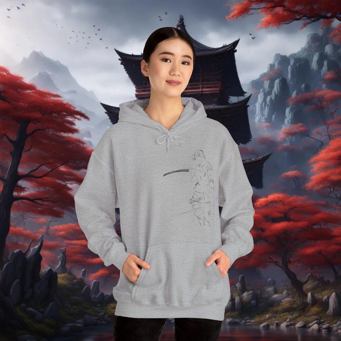 Lone Samurai - Unisex Hoodie