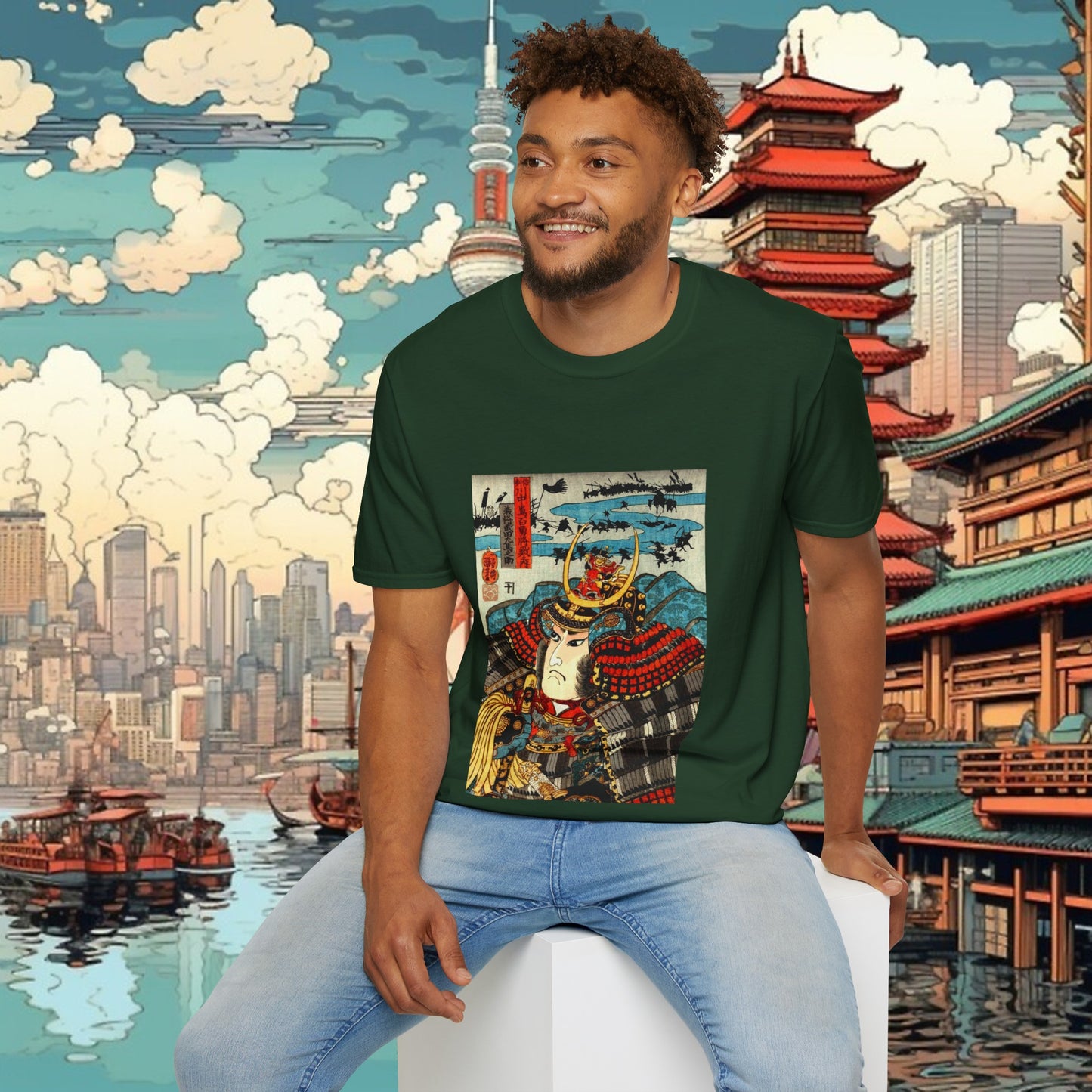 Art Samurai - Unisex Softstyle T-Shirt