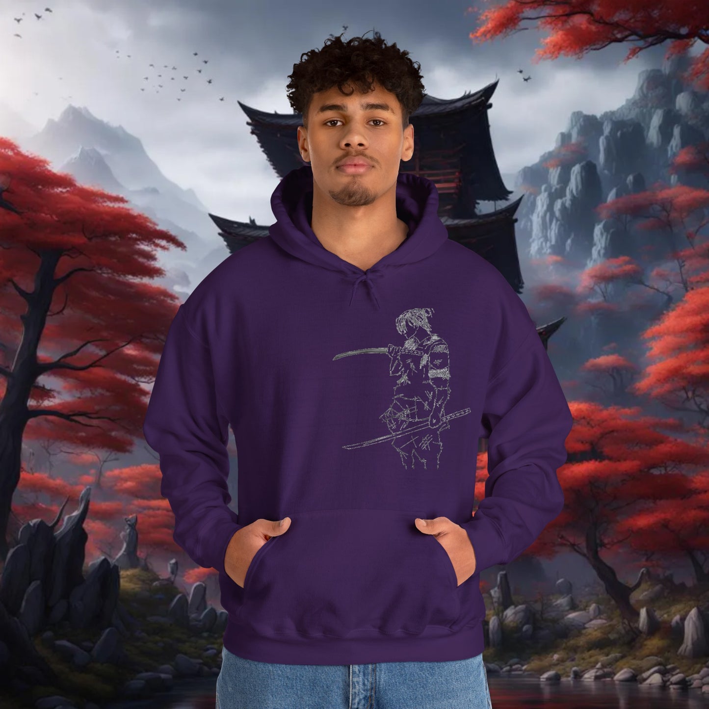 Lone Samurai - Unisex Hoodie