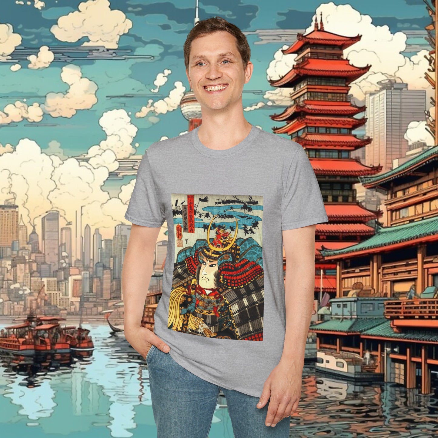 Art Samurai - Unisex Softstyle T-Shirt