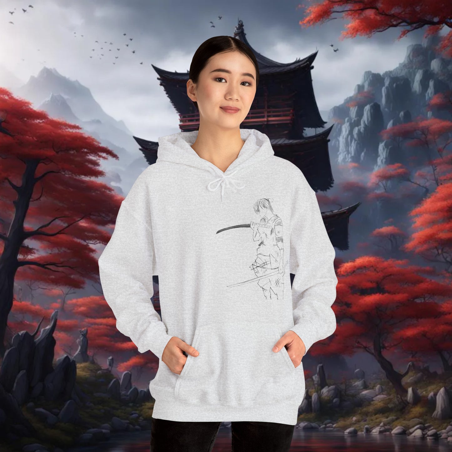 Lone Samurai - Unisex Hoodie