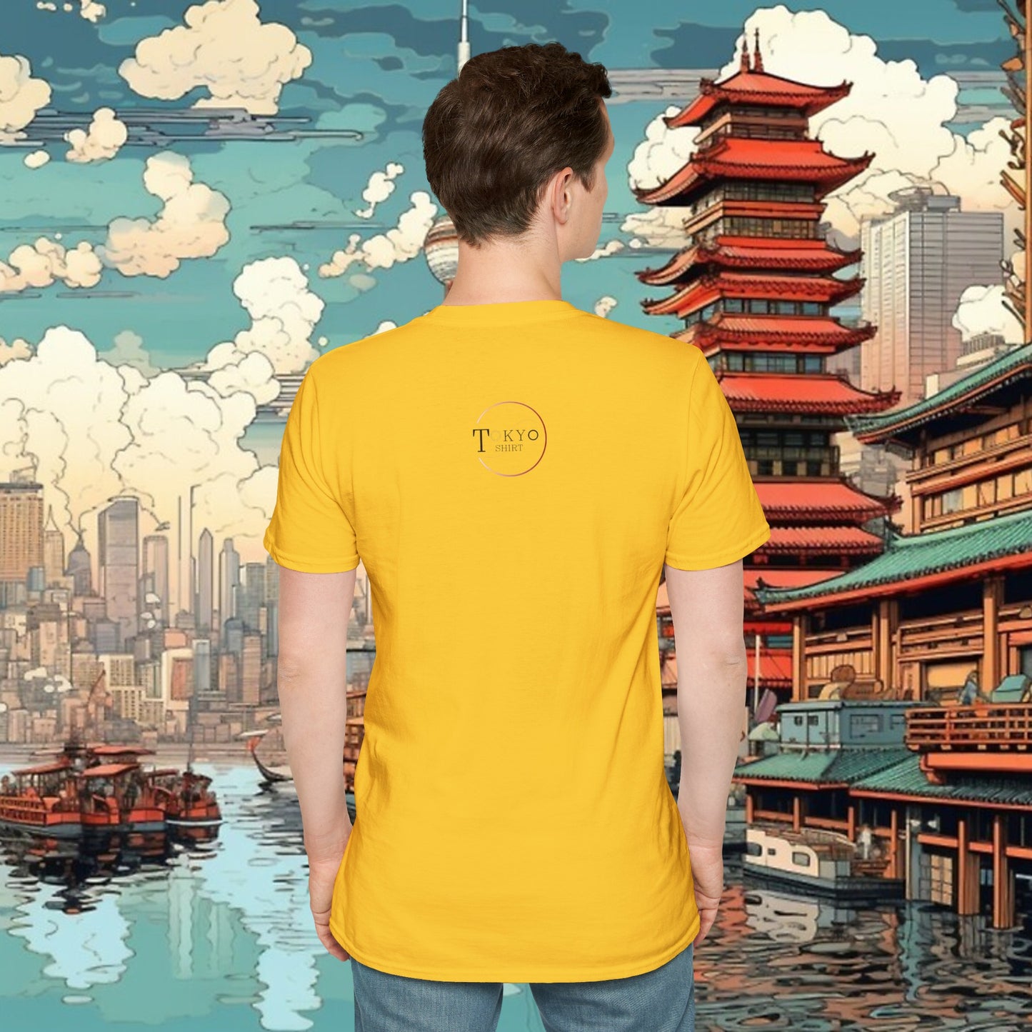 Geisha - Unisex Softstyle T-Shirt