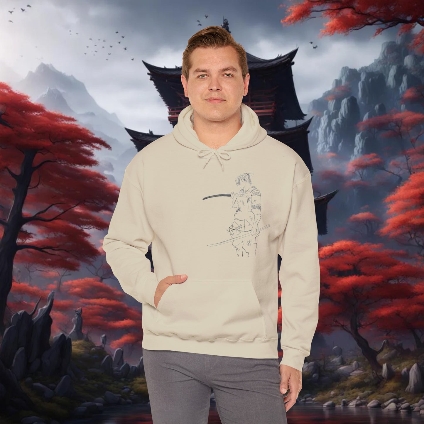 Lone Samurai - Unisex Hoodie