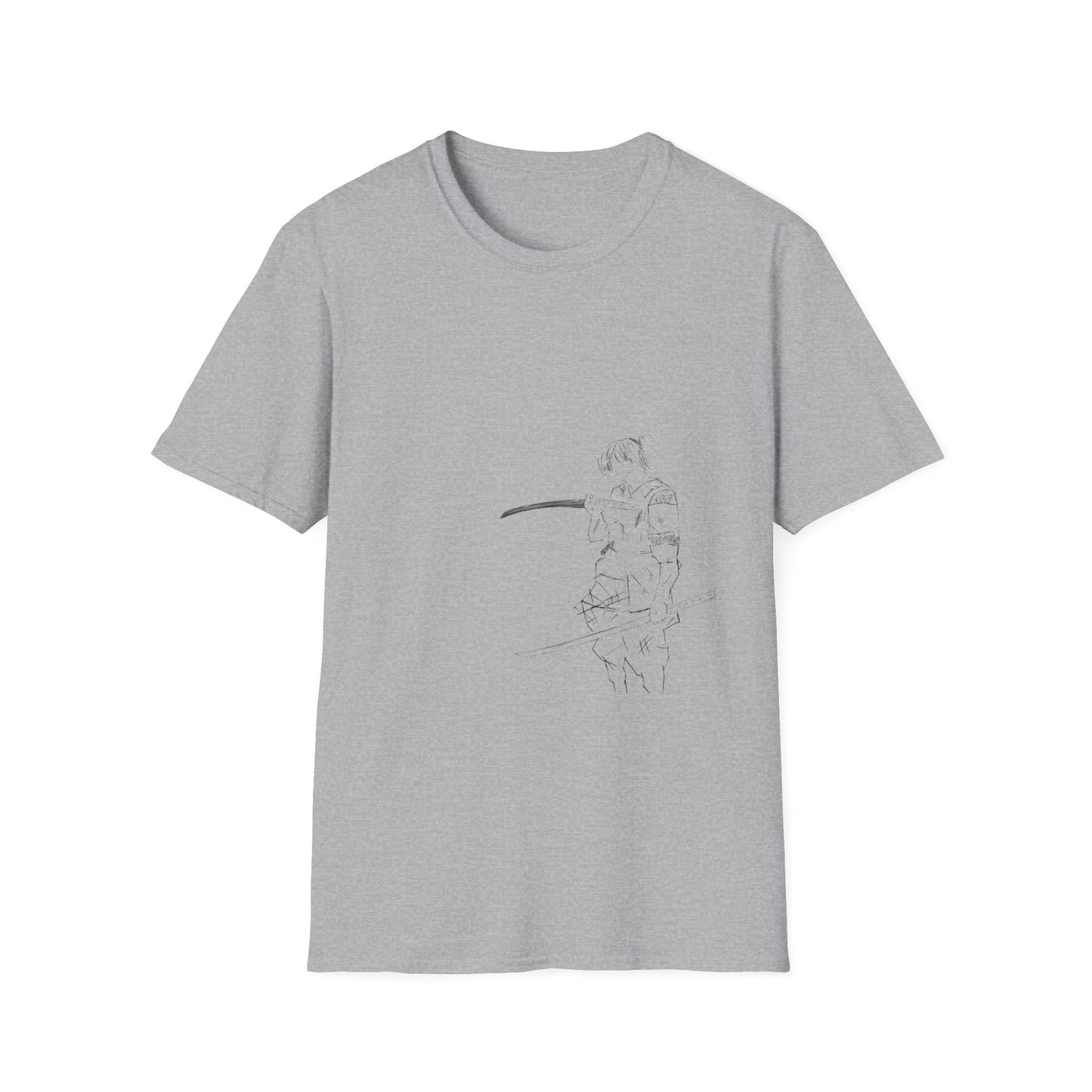 Lone Samurai - Unisex Softstyle T-Shirt