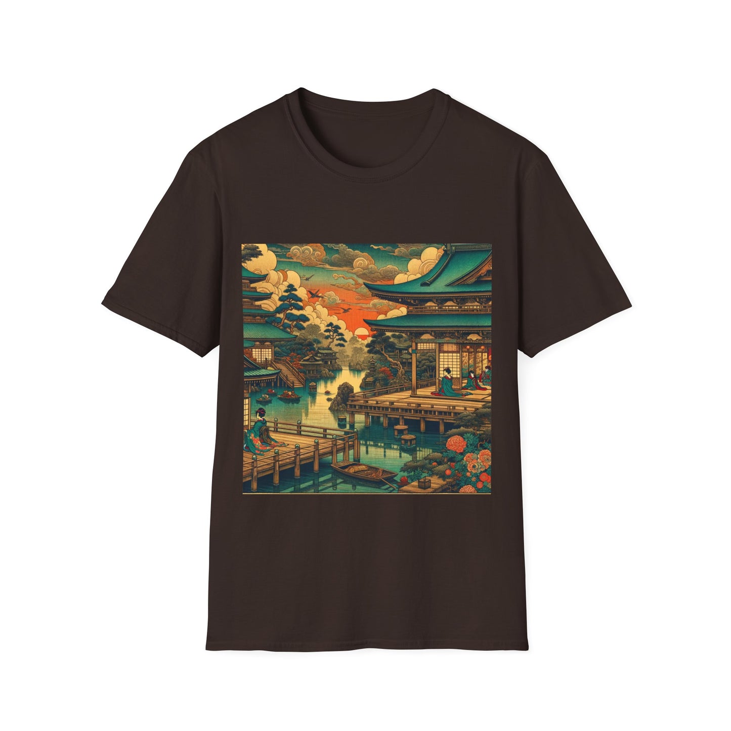 River - Unisex Softstyle T-Shirt