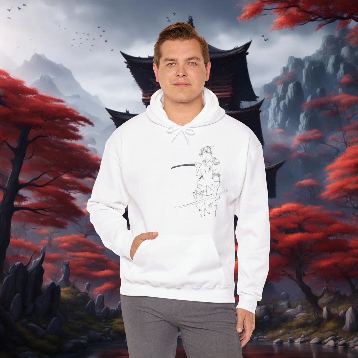 Lone Samurai - Unisex Hoodie