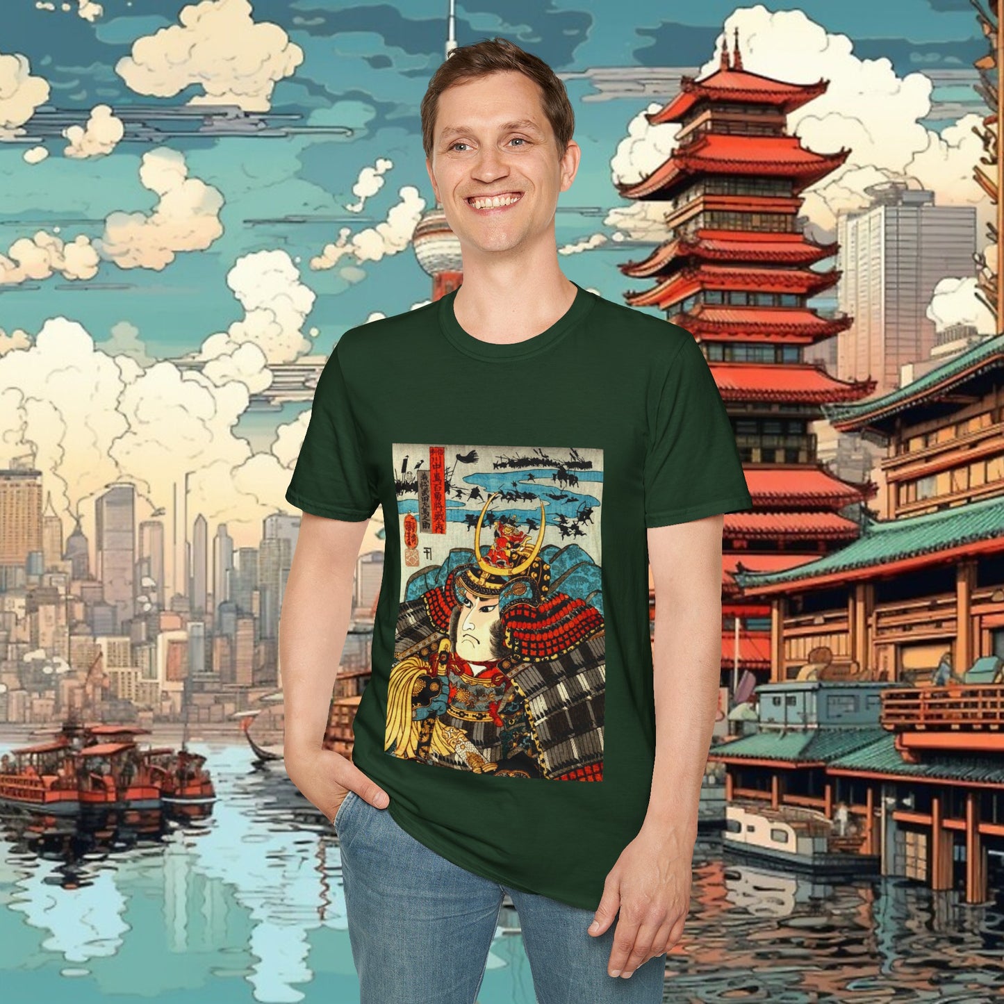 Art Samurai - Unisex Softstyle T-Shirt