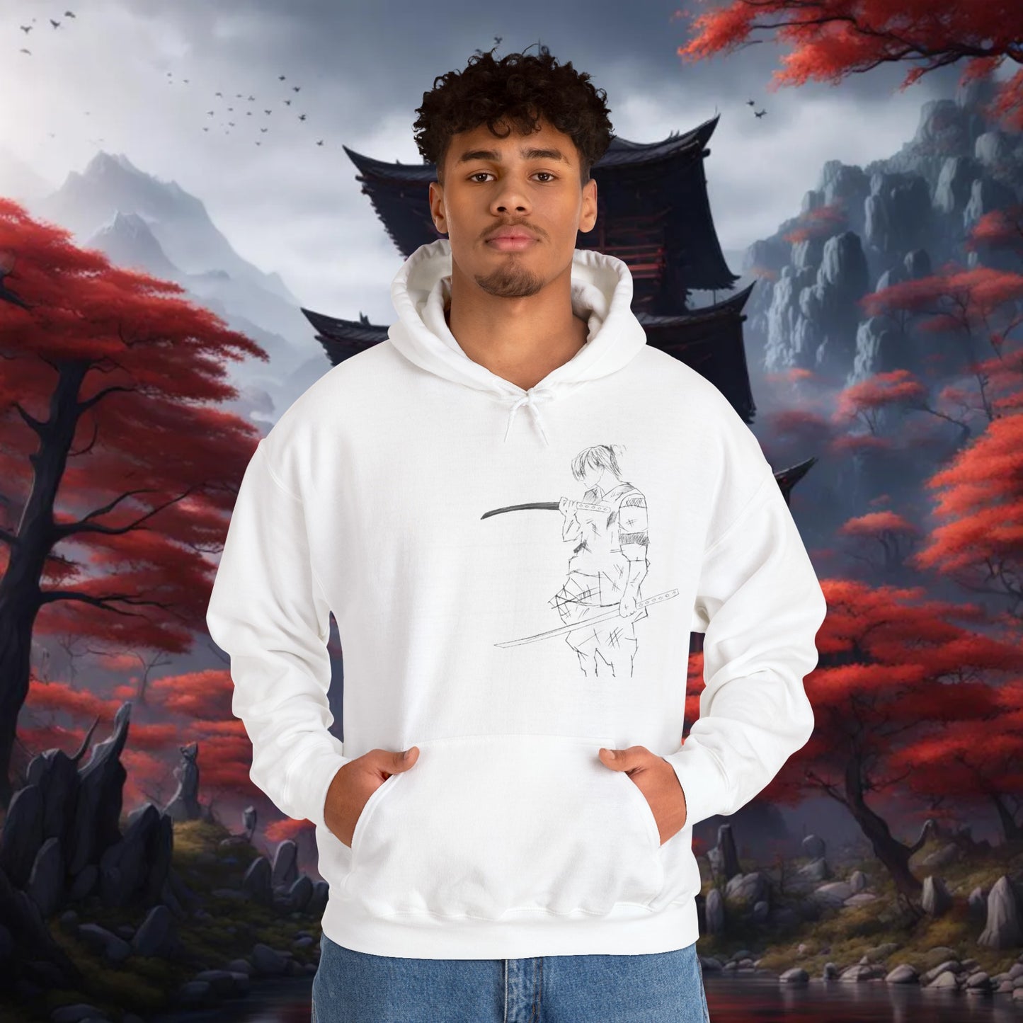 Lone Samurai - Unisex Hoodie