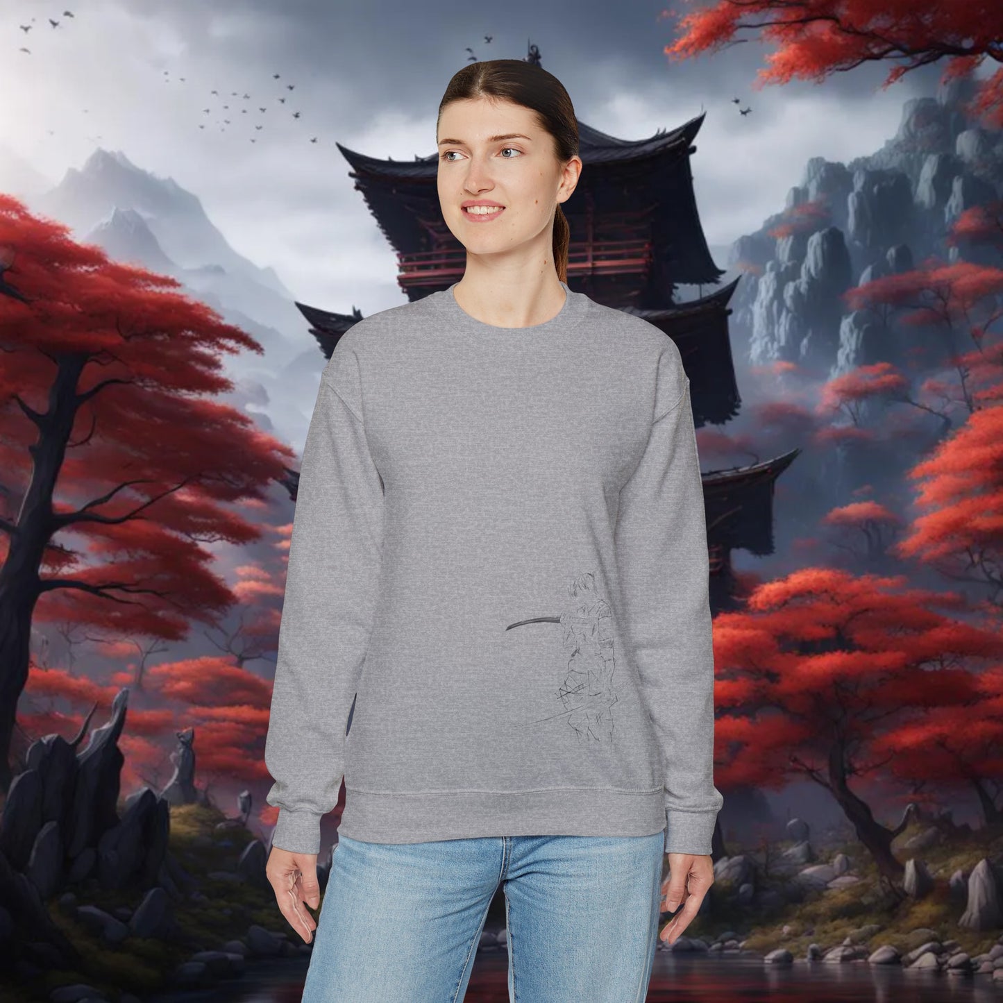 Lone Samurai - Unisex Sweatshirt