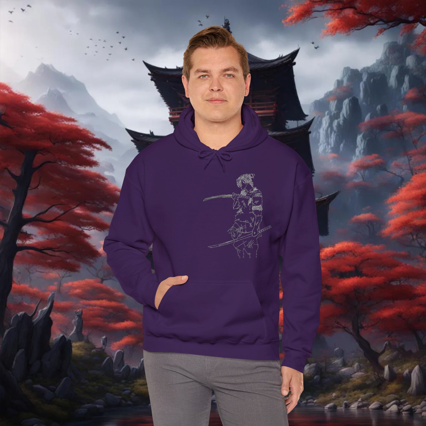 Lone Samurai - Unisex Hoodie