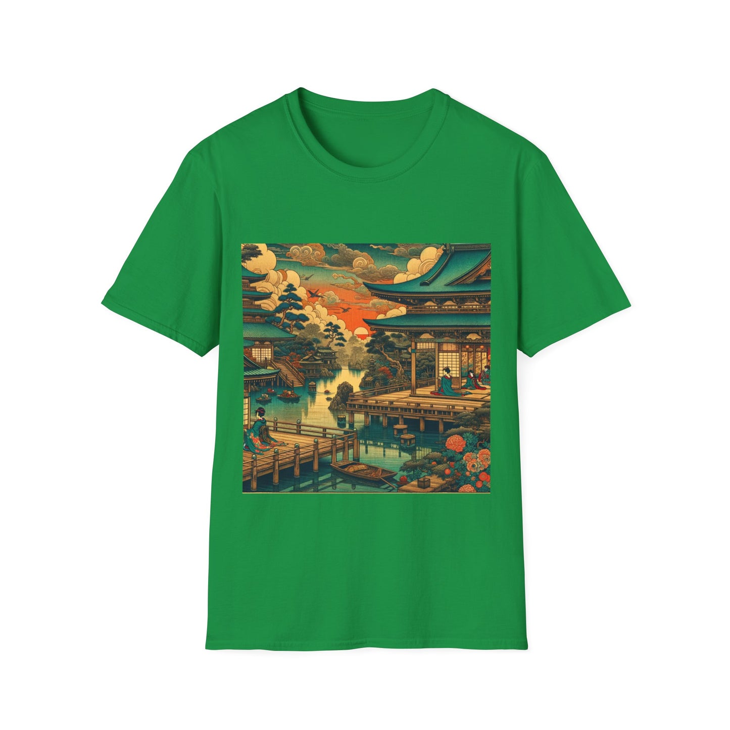 River - Unisex Softstyle T-Shirt