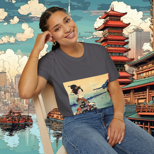 Geisha - Unisex Softstyle T-Shirt