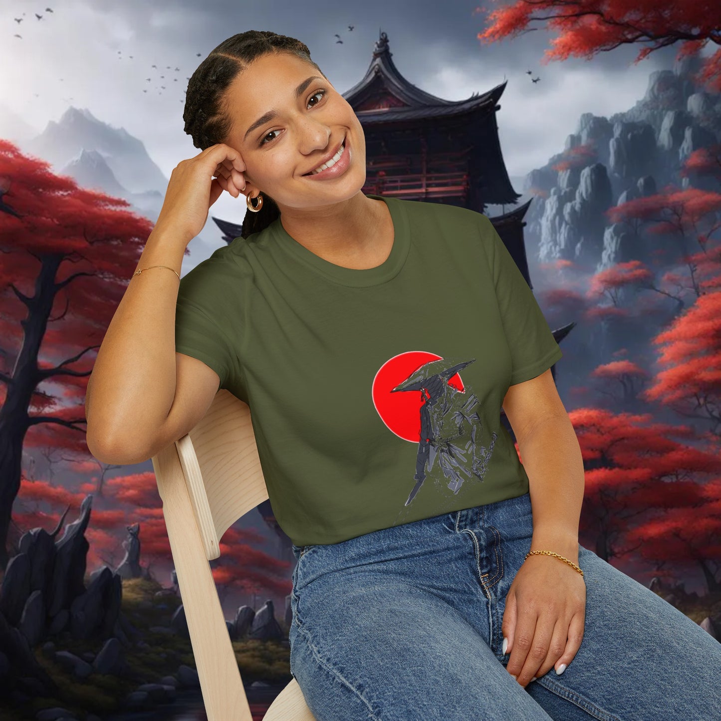 Jap Samurai - Unisex Softstyle T-Shirt